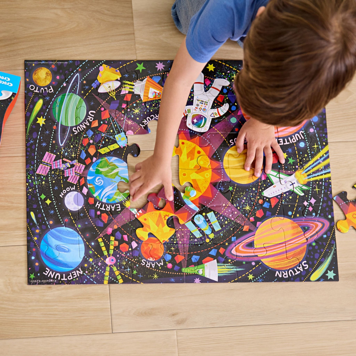 Crocodile Creek Space Explorer Puzzle - 36 Piece