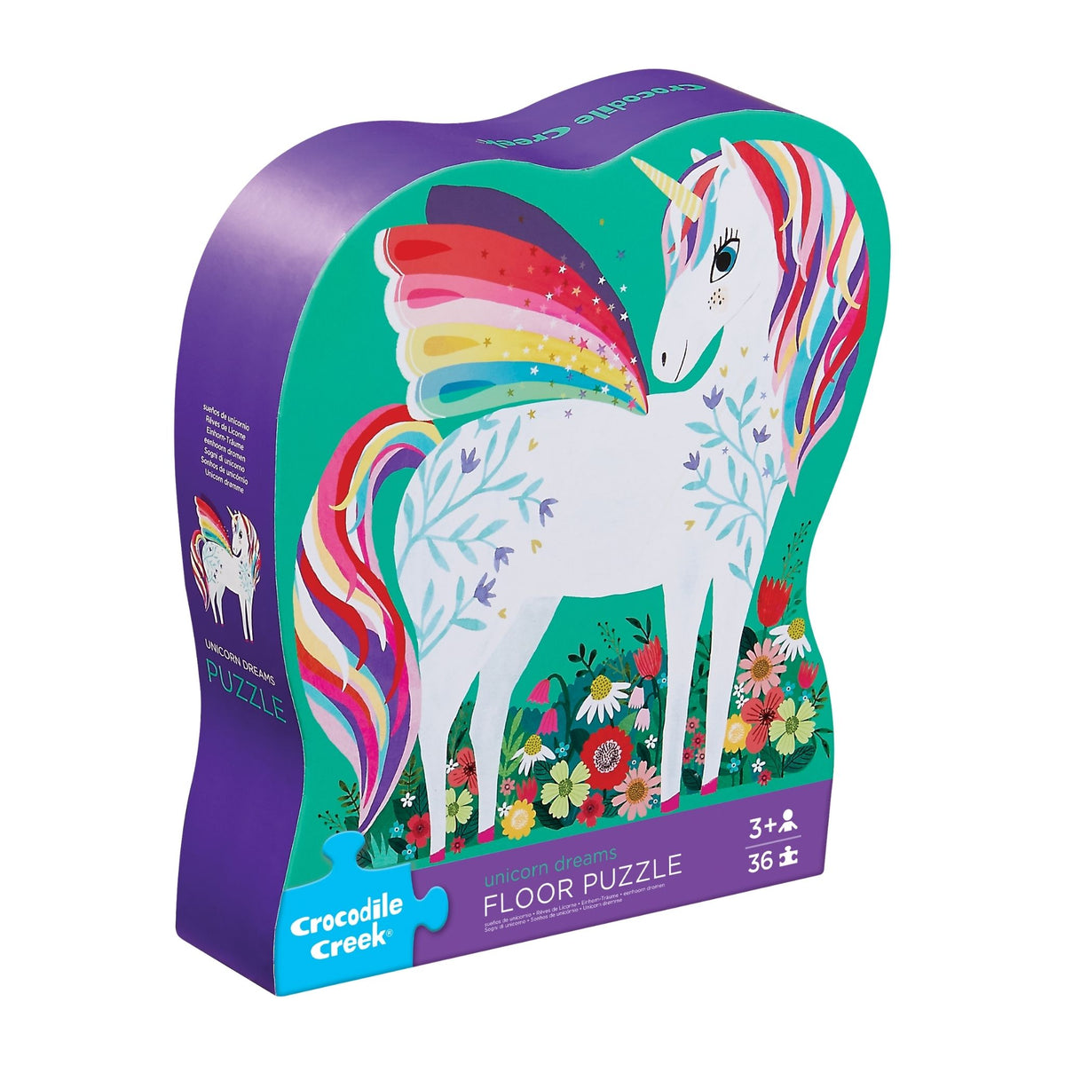 Crocodile Creek Unicorn Dreams Puzzle - 36 Piece