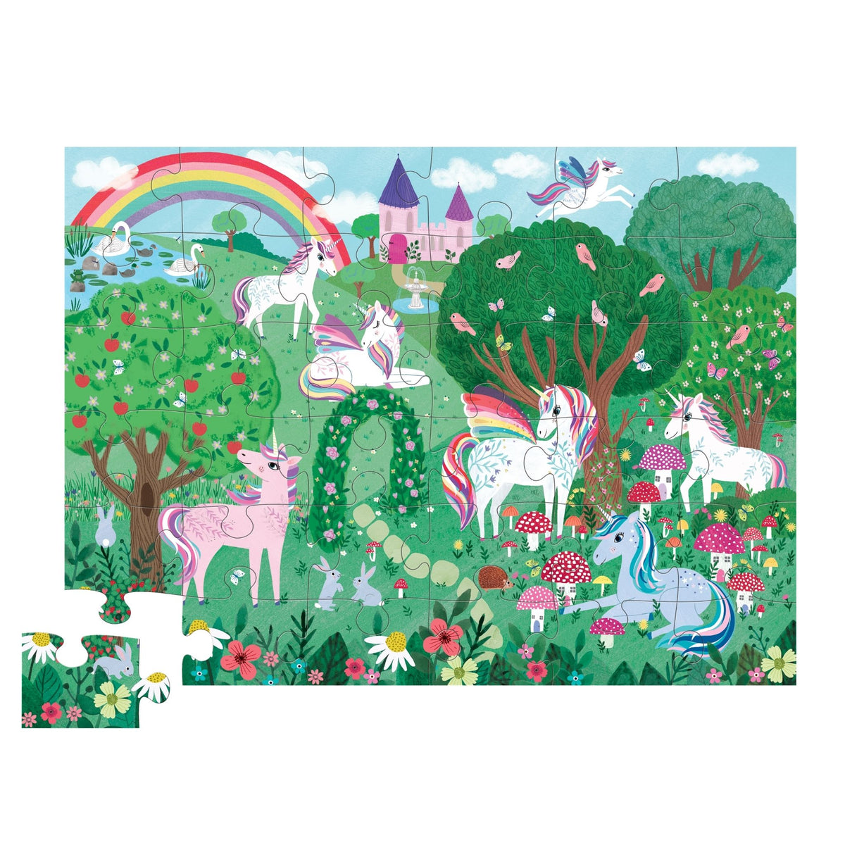 Crocodile Creek Unicorn Dreams Puzzle - 36 Piece