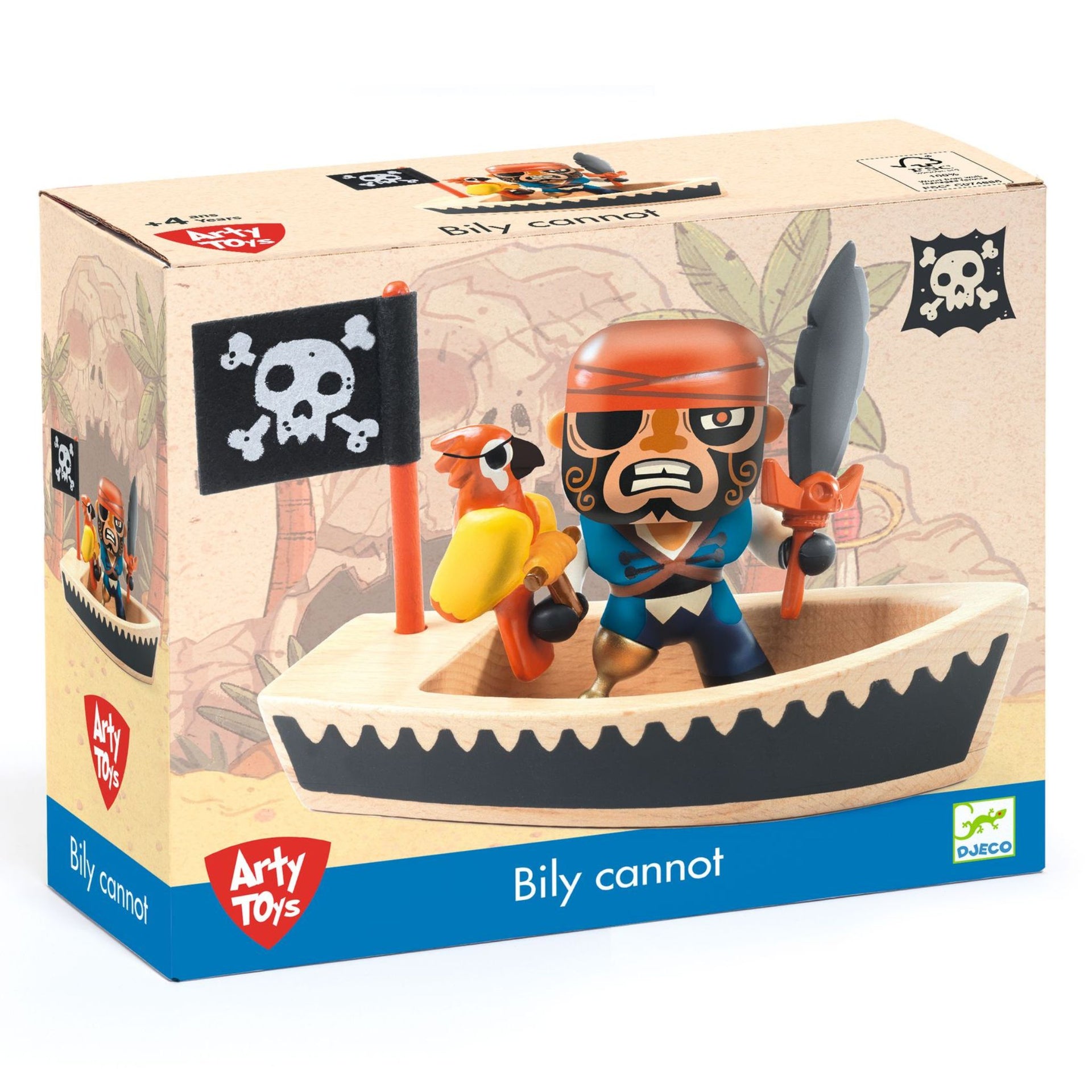 Djeco Arty Toys Bily Cannot