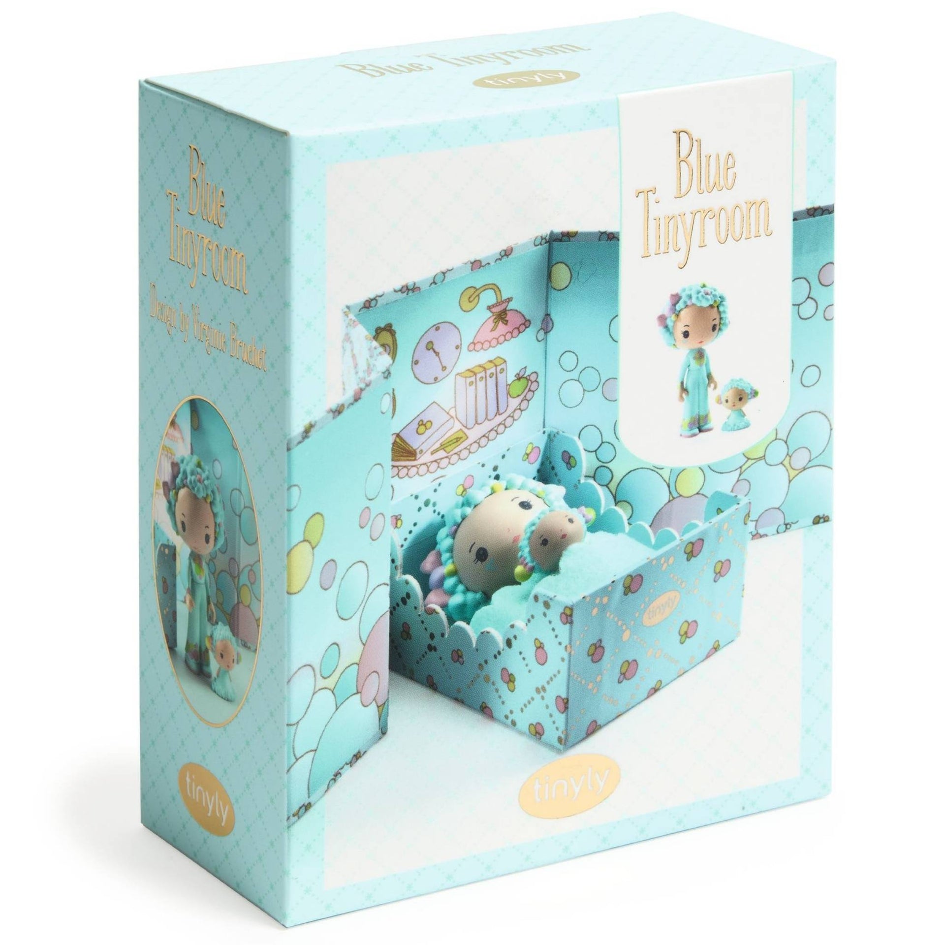 Djeco Tinyly Blue & Bubble Tinyroom