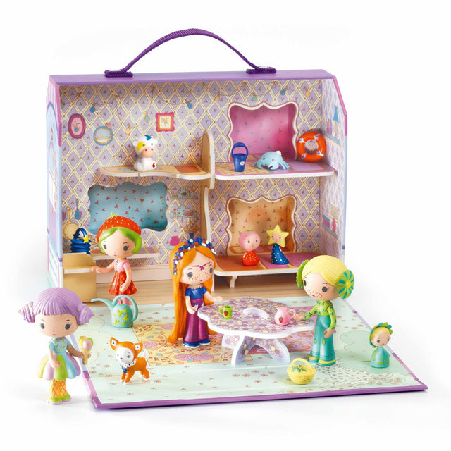Djeco Tinyly Playhouse Caravan - Bluchka & Indie