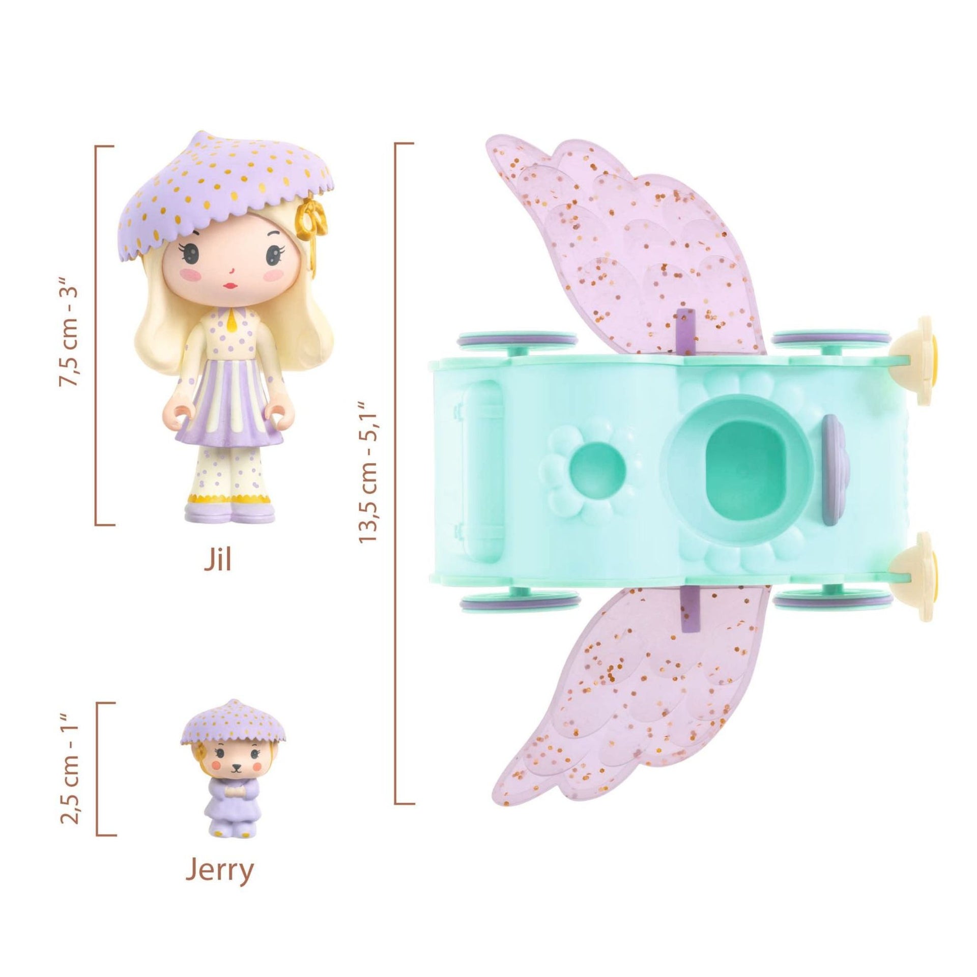 Djeco Tinly Jil and Jerry Tinycar