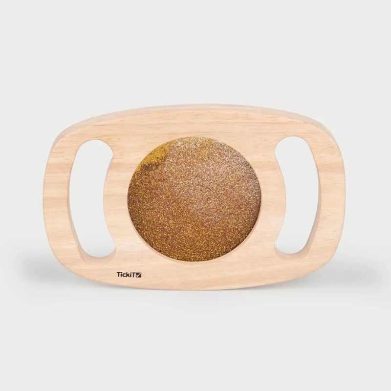 TickiT Easy Hold Gold Glitter Panel