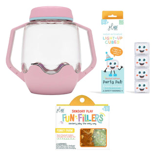 Glo Pals Build Your Own Sensory Jar - Pink