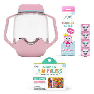 Glo Pals Build Your Own Sensory Jar - Pink