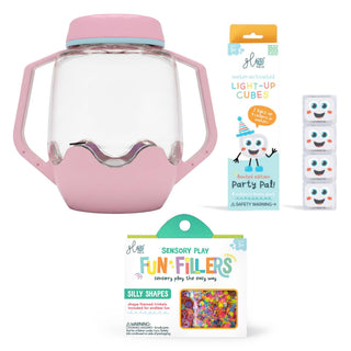 Glo Pals Build Your Own Sensory Jar - Pink