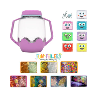 Glo Pals Build Your Own Sensory Jar - Purple