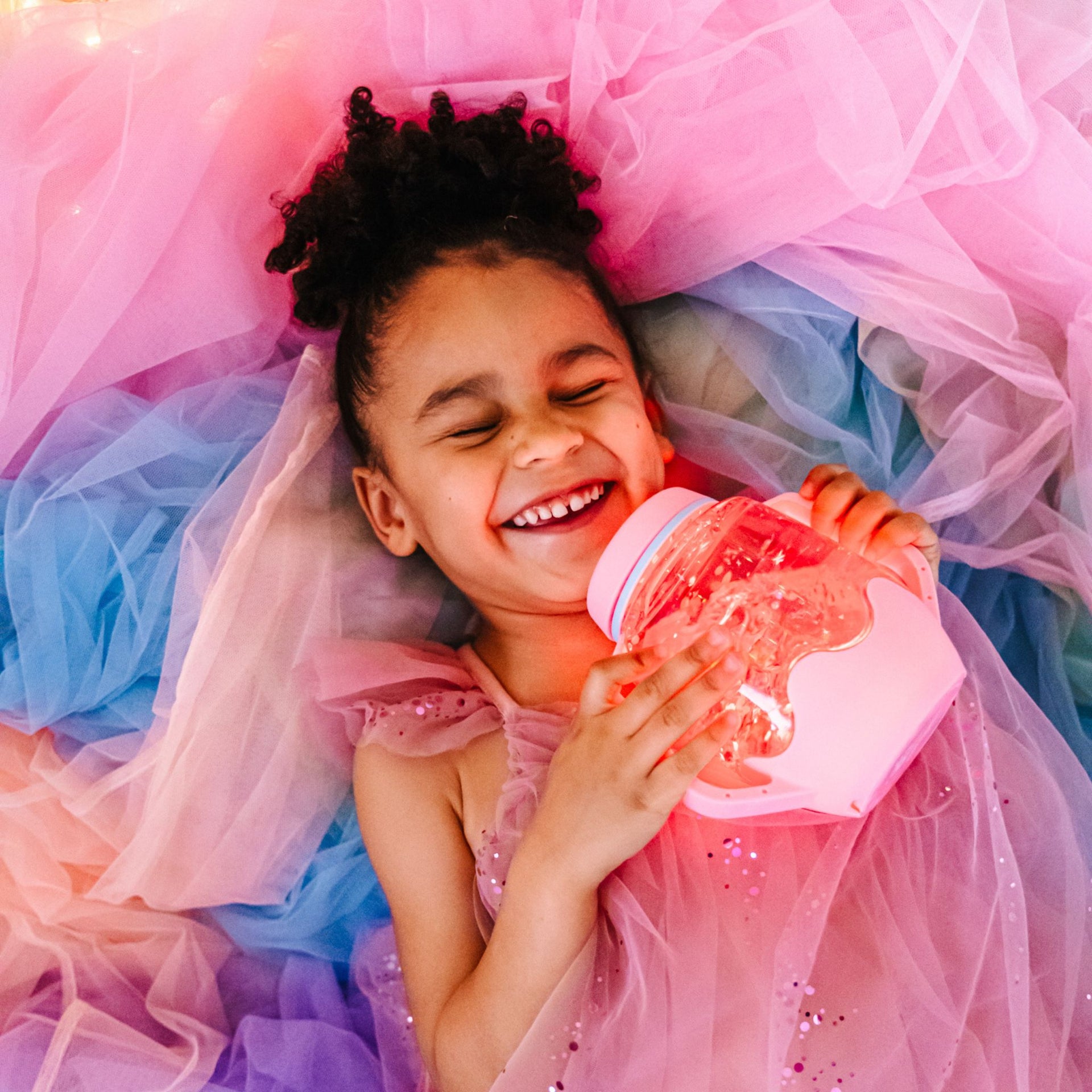 Glo Pals Build Your Own Sensory Jar - Pink