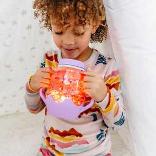 Glo Pals Build Your Own Sensory Jar - Purple