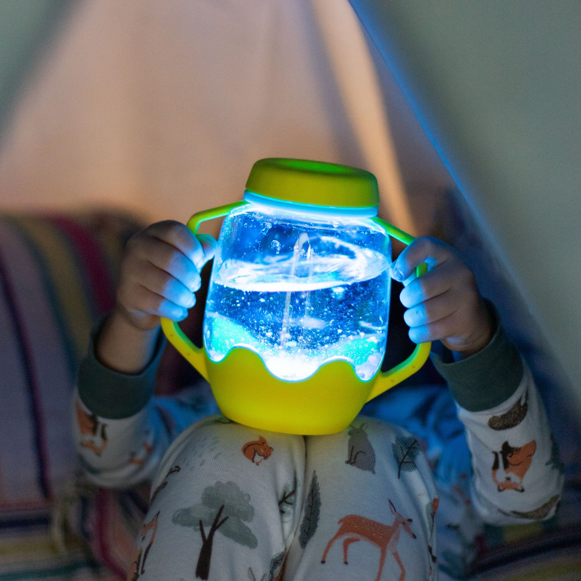 Glo Pals Build Your Own Sensory Jar - Yellow