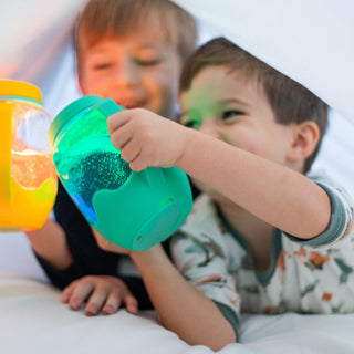 Glo Pals Build Your Own Sensory Jar - Teal