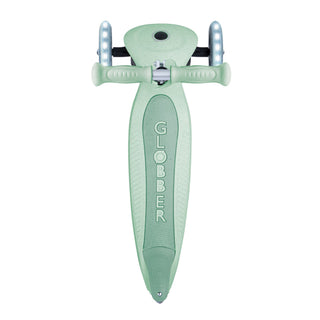 Globber Junior Foldable Lights Ecologic Scooter - Pistachio