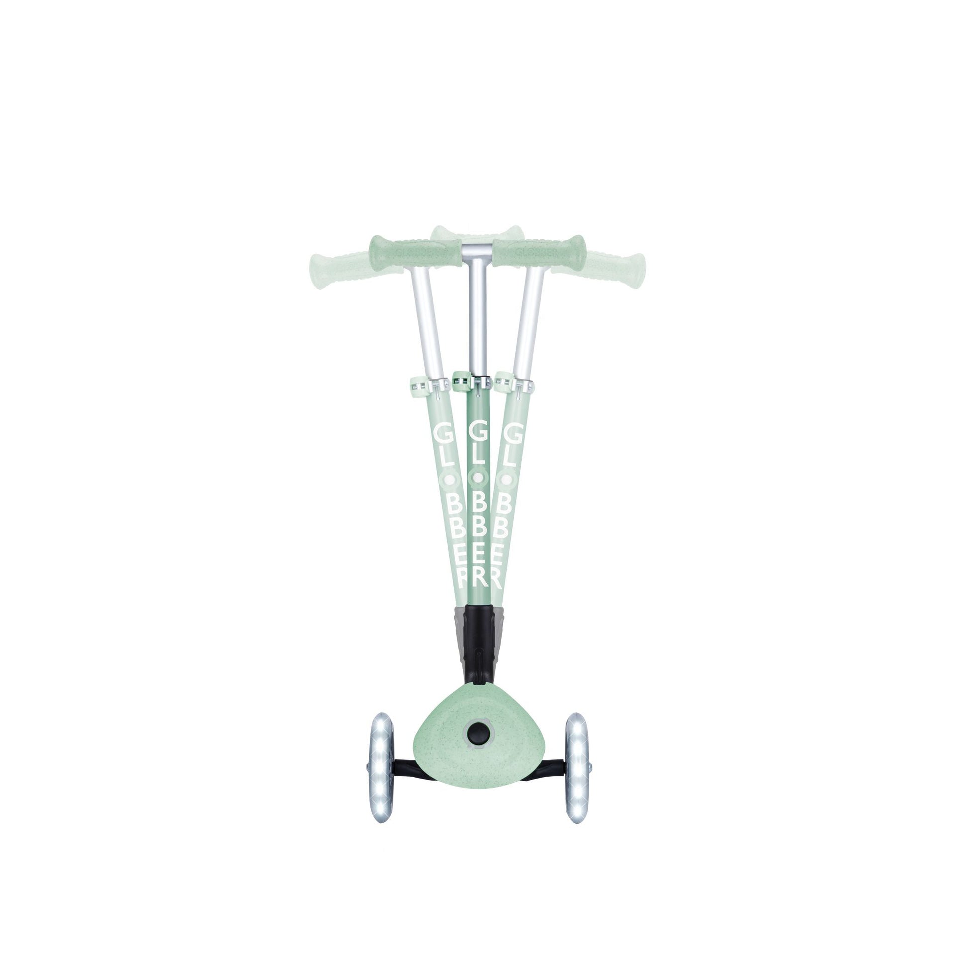 Globber Junior Foldable Lights Ecologic Scooter - Pistachio