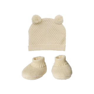 Heless Doll Bobble Hat and Booties Set