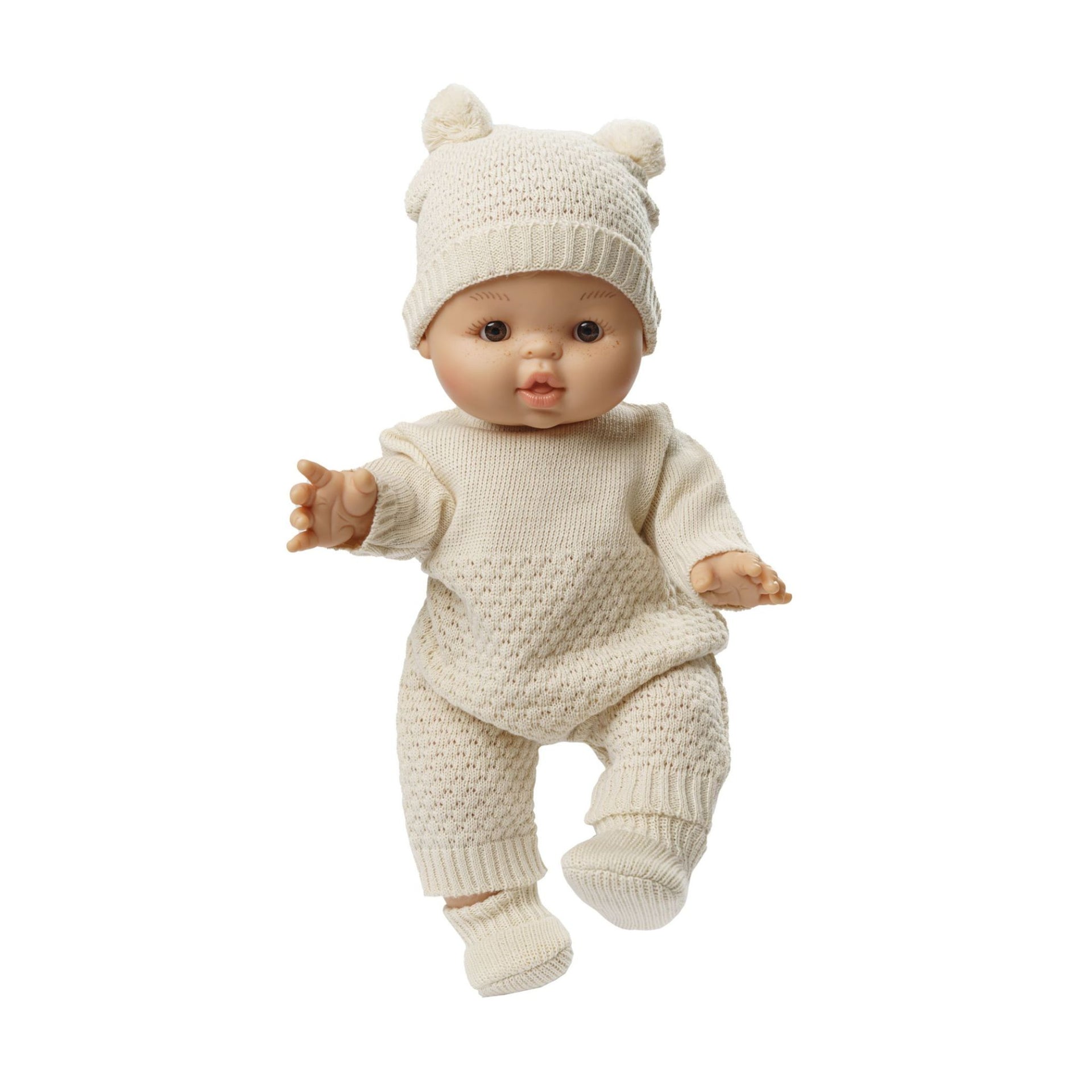 Heless Doll Bobble Hat and Booties Set