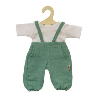 Paola Reina Boy Doll with Sage Green Dungarees - 34cm