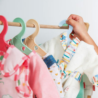 Heless Pastel Doll Clothes Hangers