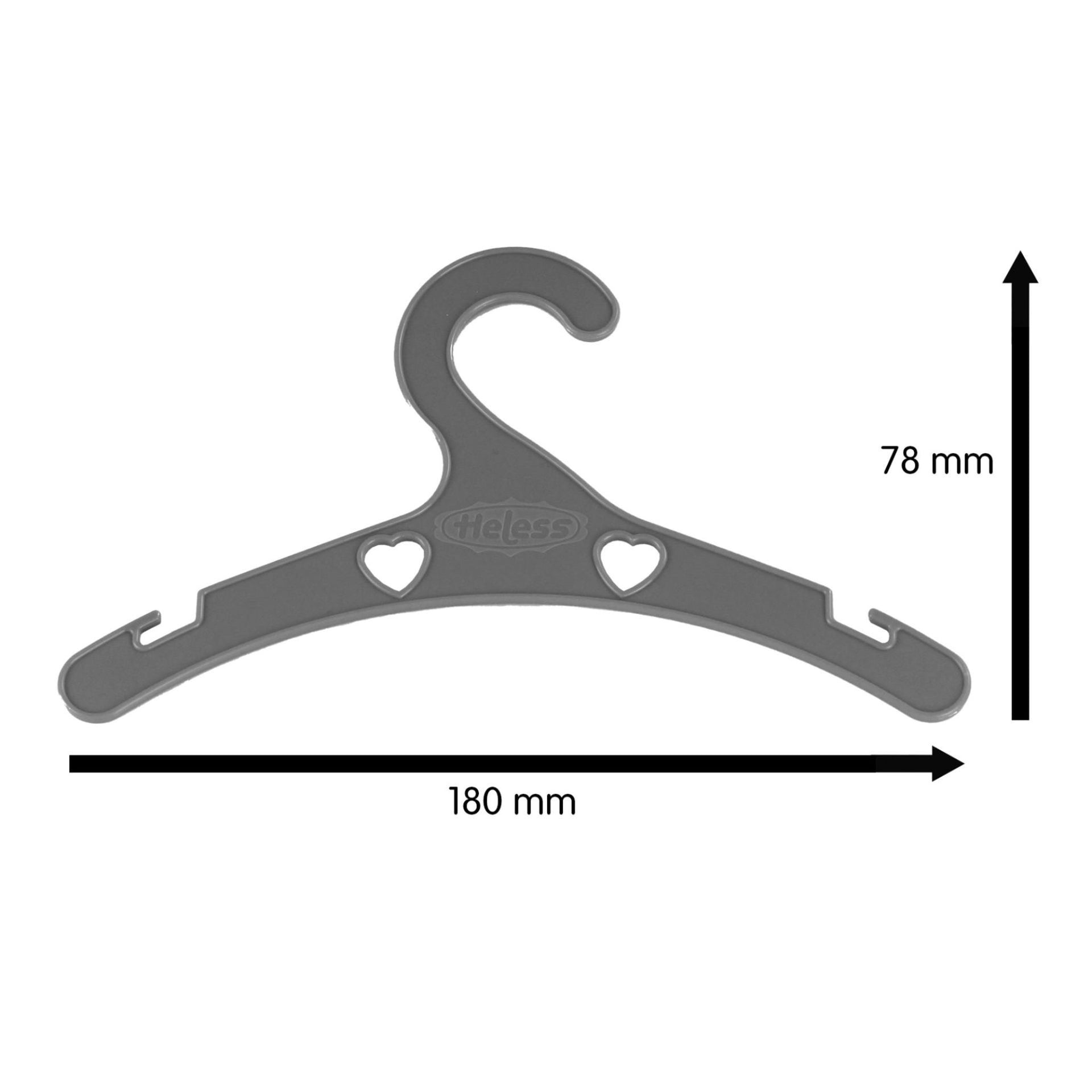 Heless Pastel Doll Clothes Hangers