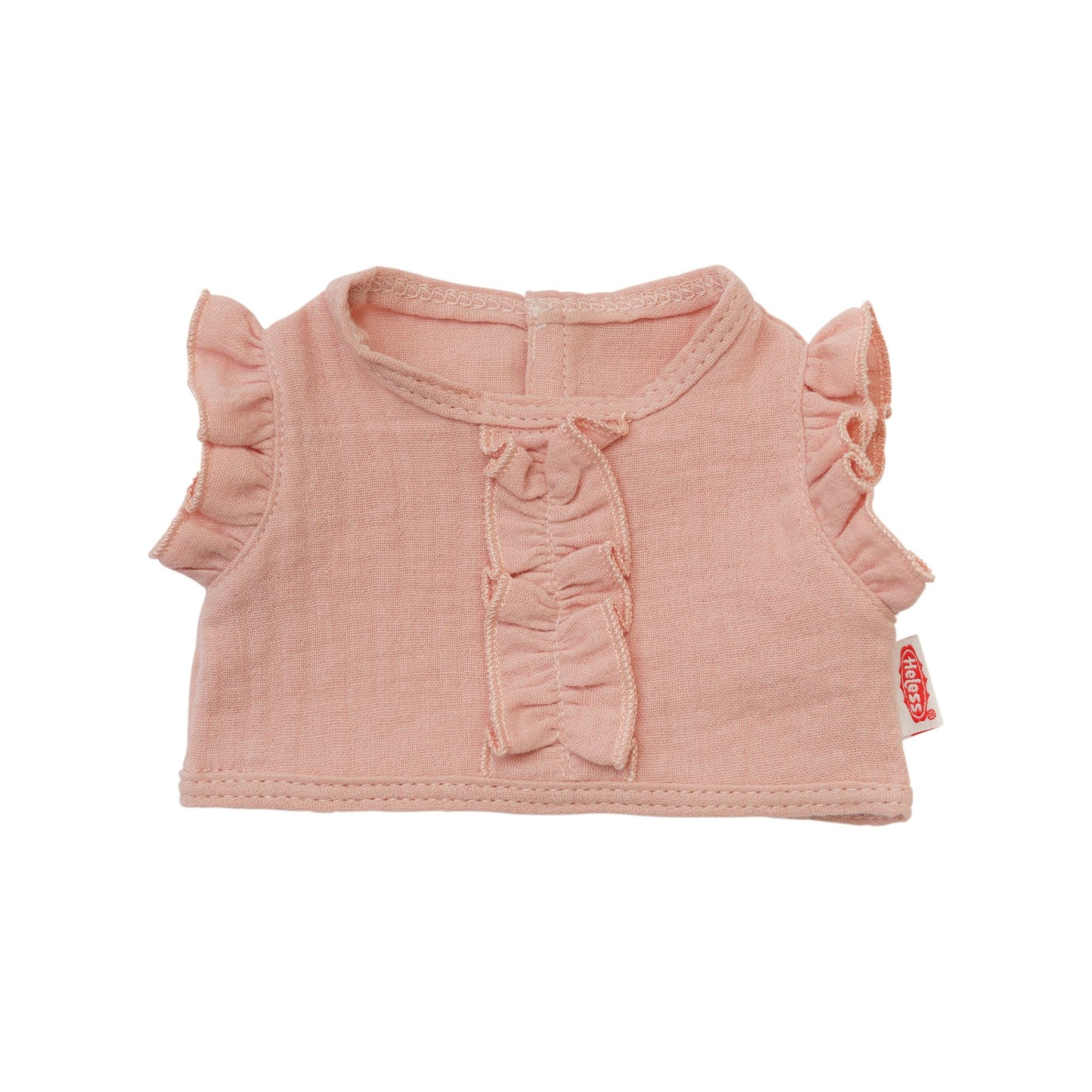 Heless Doll Ruffle Top and Skirt Set - Blush