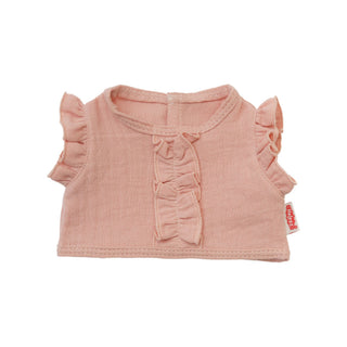 Heless Doll Ruffle Top and Skirt Set - Blush