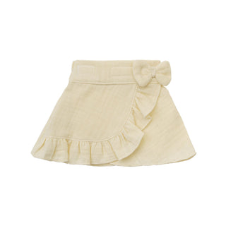 Heless Doll Ruffle Top and Skirt Set - Ecru