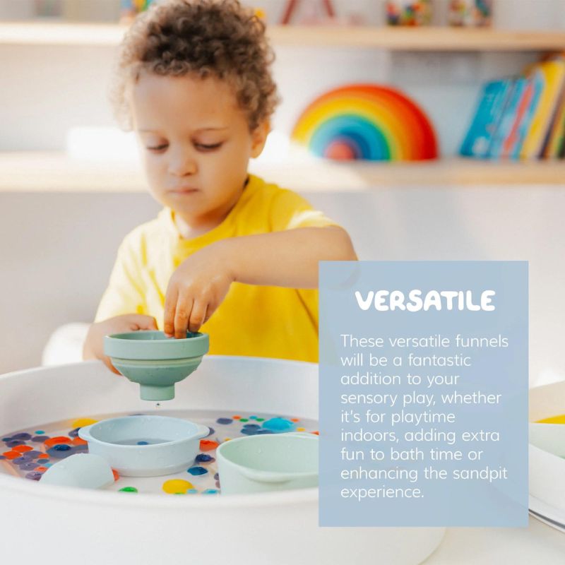 Inspire My Play Collapsible Funnels - Coral