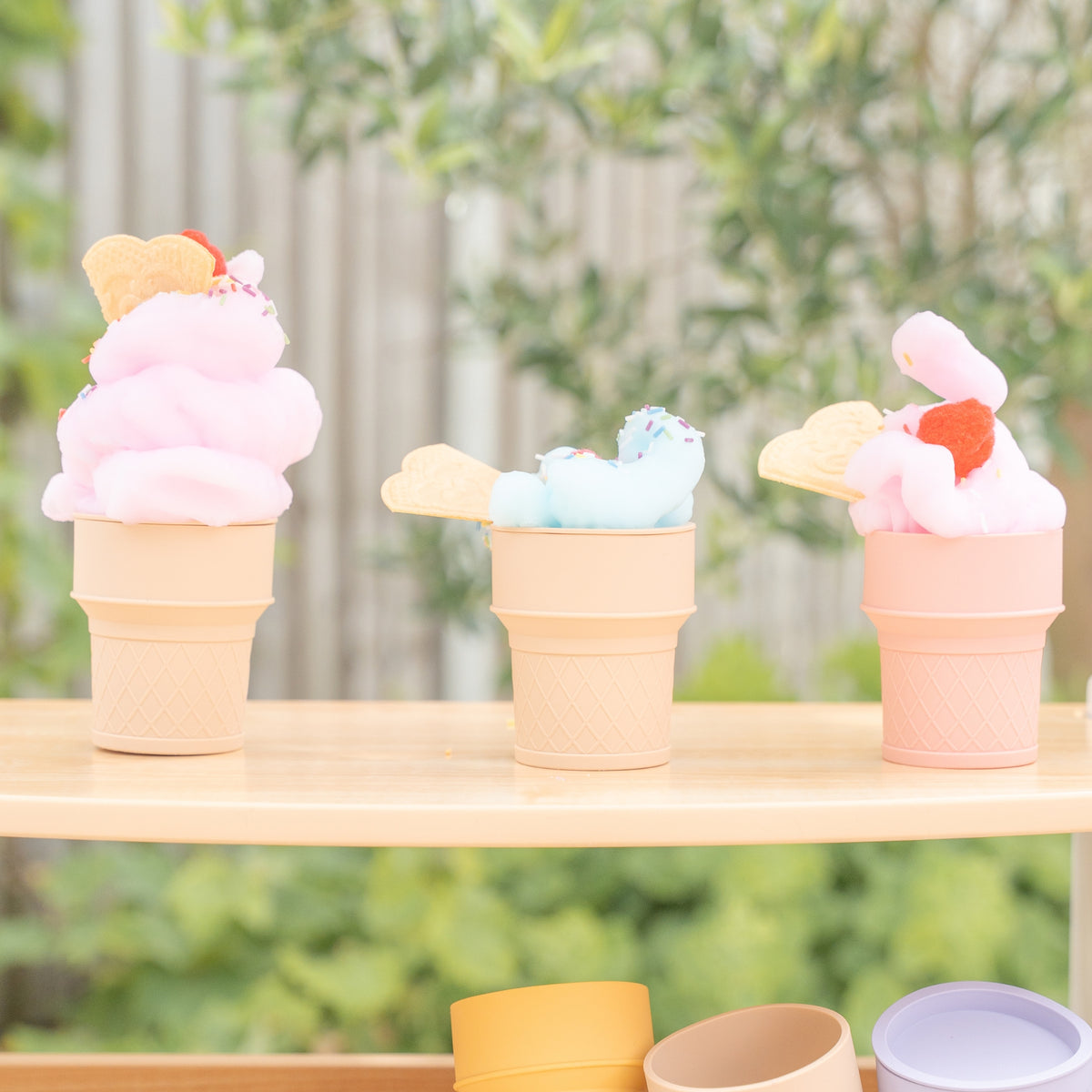 Inspire My Play Ice Cream Play Set - Natural