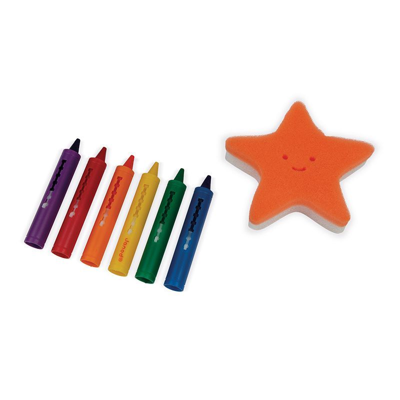 Janod Colouring In The Bath Set