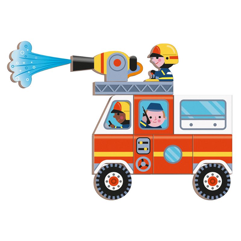Janod Firefighter Magneti'Book
