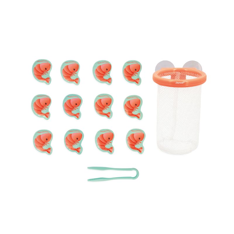 Janod Shrimp Catcher Bath Toy