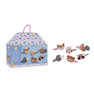 Janod Glitter Hair Clips Making Kit - Pretty Forest