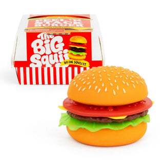 Keycraft The Big Squij Peel & Stack Burger Squishy Toy