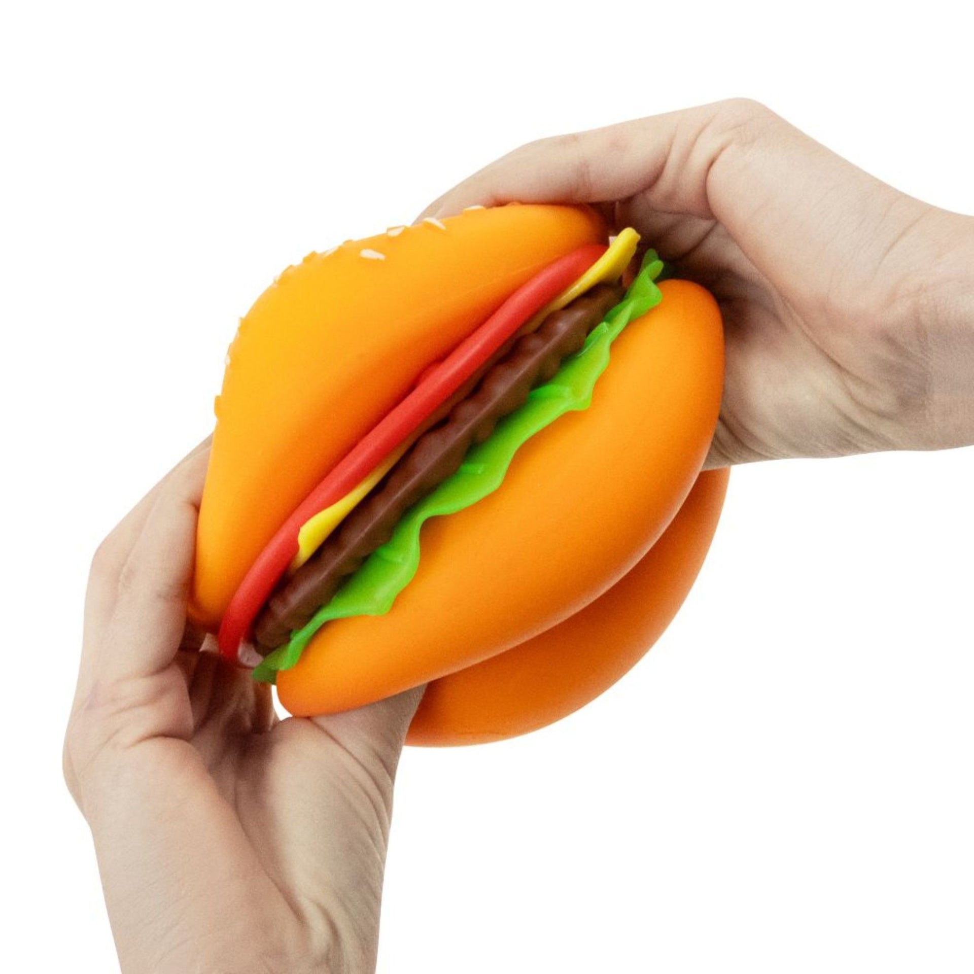 Keycraft The Big Squij Peel & Stack Burger Squishy Toy