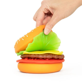 Keycraft The Big Squij Peel & Stack Burger Squishy Toy