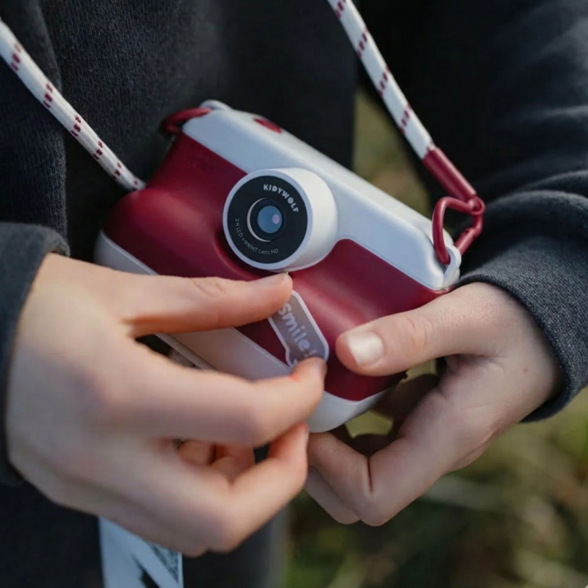 Kidywolf K-Print Camera - Red