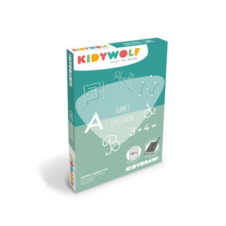 Kidywolf Kidydraw Mini Games & Education Cards
