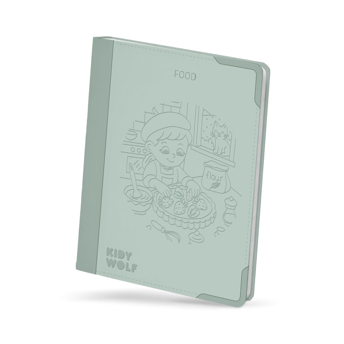 Kidywolf Kidydraw Pad - Food Around the World