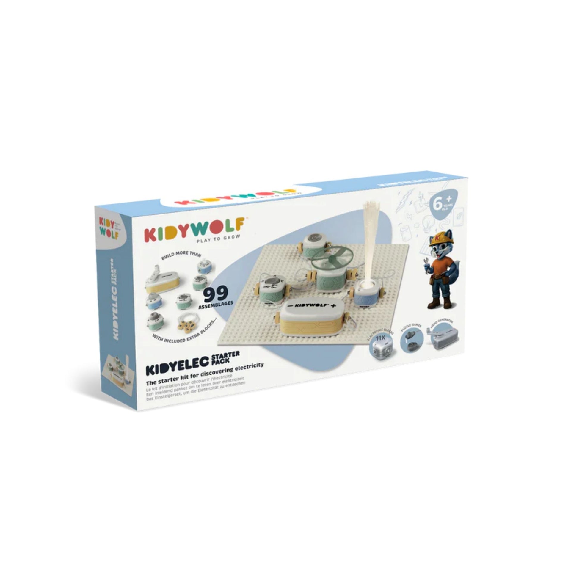 Kidywolf Starter Electricity Kit - 11 piece