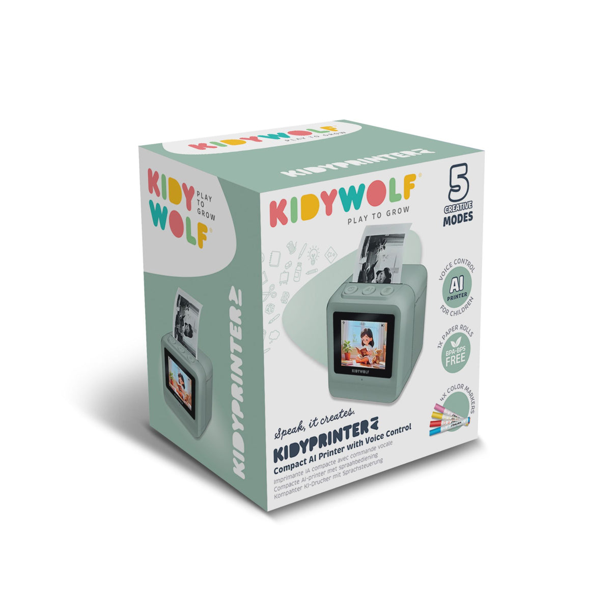 Kidywolf Portable AI Kidyprinter