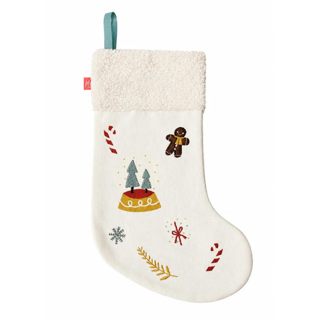 Kikadu Christmas Stocking - Snow Globe