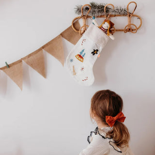 Kikadu Christmas Stocking - Snow Globe