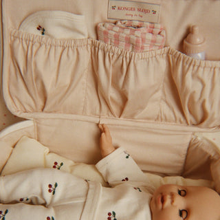 Konges Sløjd Baby Doll Nursery Suitcase - Pink Check