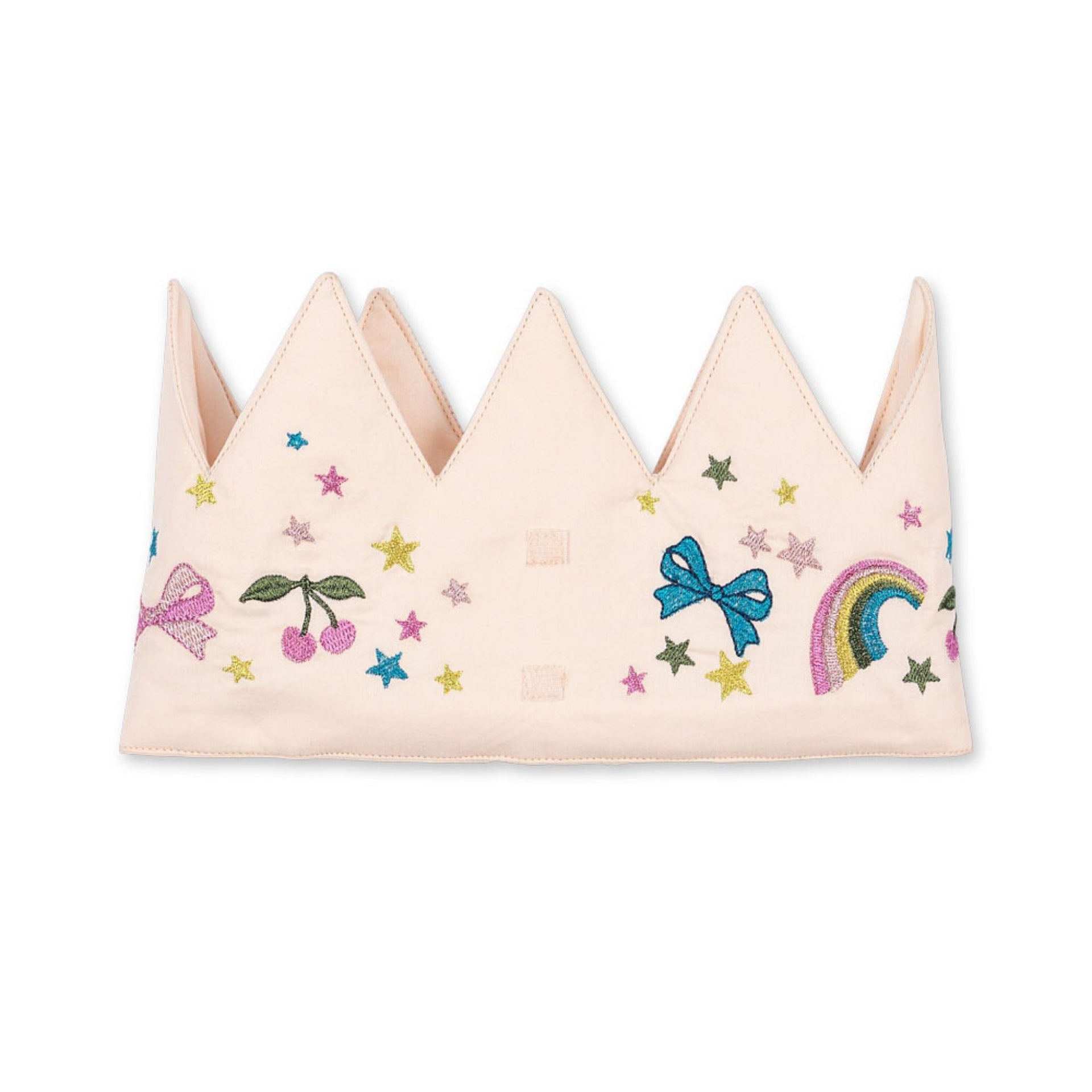 Konges Sløjd Glitter Birthday Crown - Rainbow