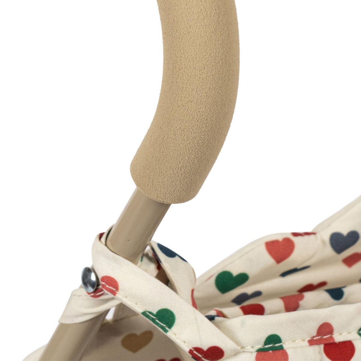 Konges Sløjd Doll Stroller - Colourful Hearts