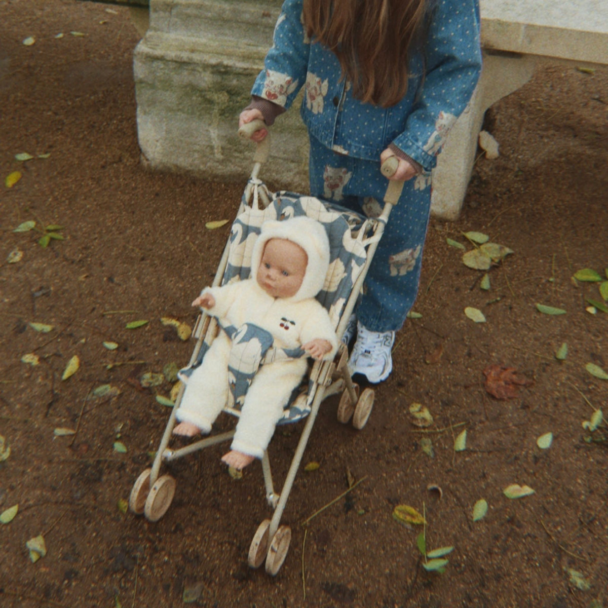 Konges Sløjd Doll Stroller - Swan