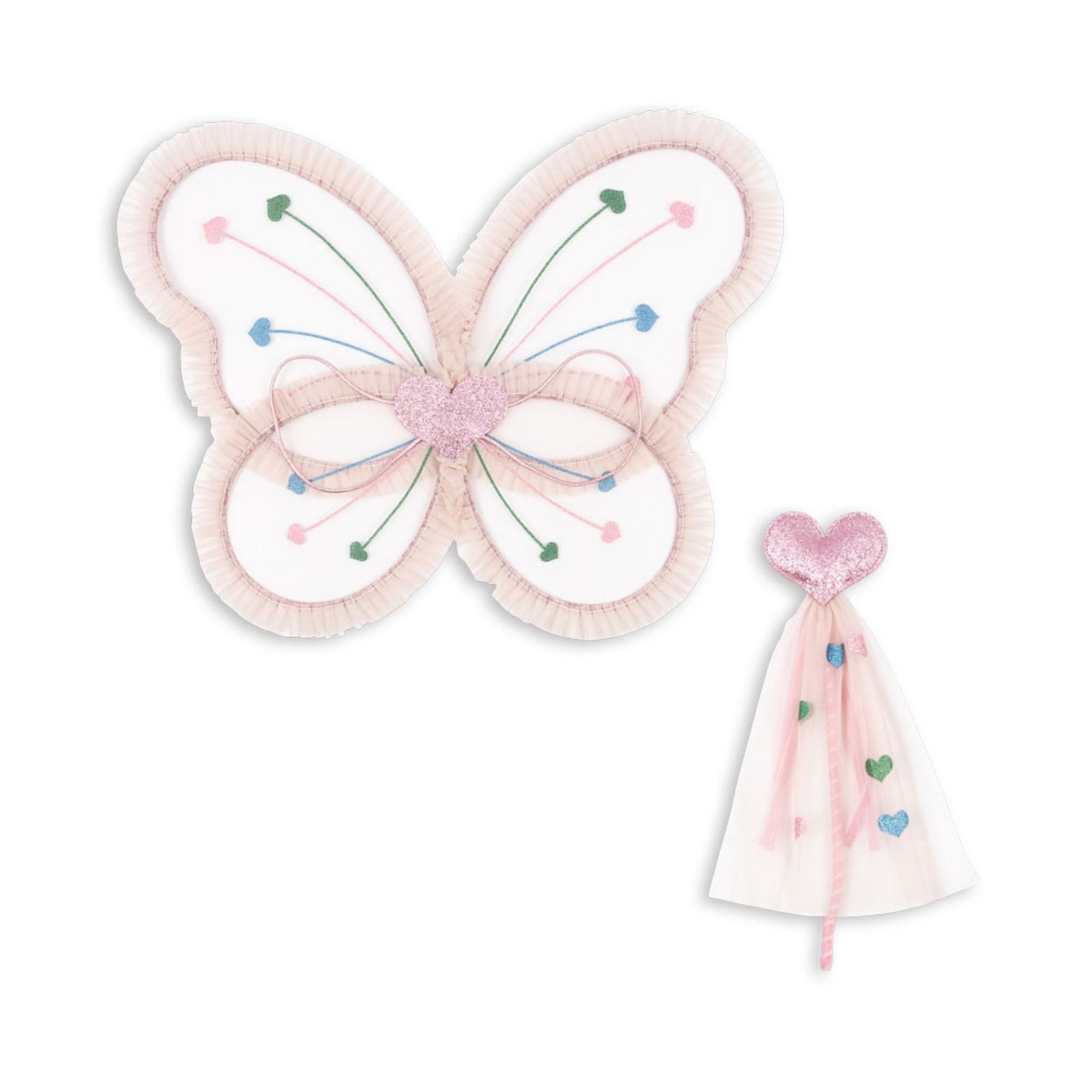 Konges Sløjd Fairy Frill Costume - Heart Mix