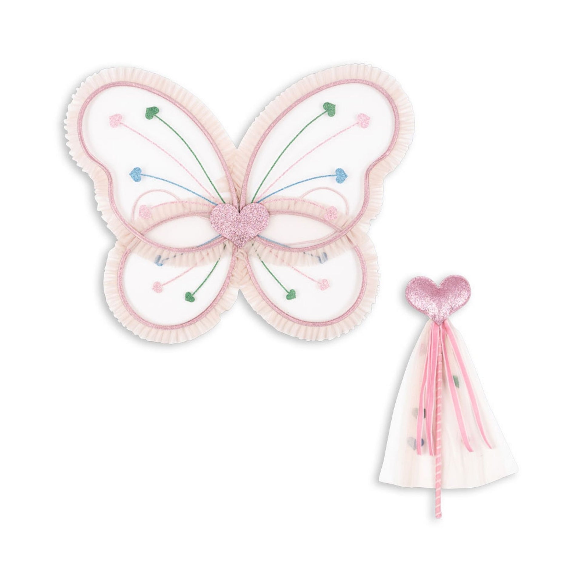 Konges Sløjd Fairy Frill Costume - Heart Mix