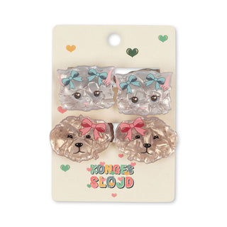 Konges Sløjd Kitty & Puppy Hair Claw Clips