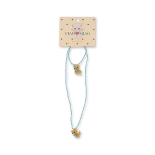 Konges Sløjd Kitty Necklace and Bracelet Set